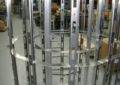 Stucture en aluminium pour dalles leds – Concert Yannick Noah