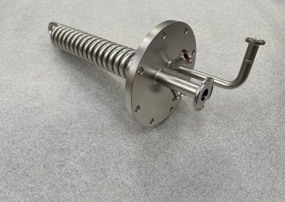 Tuyauterie en inox pour l’industrie pharmaceutique.